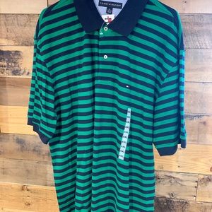 Tommy Hilfiger men’s striped polo , size XXL,
